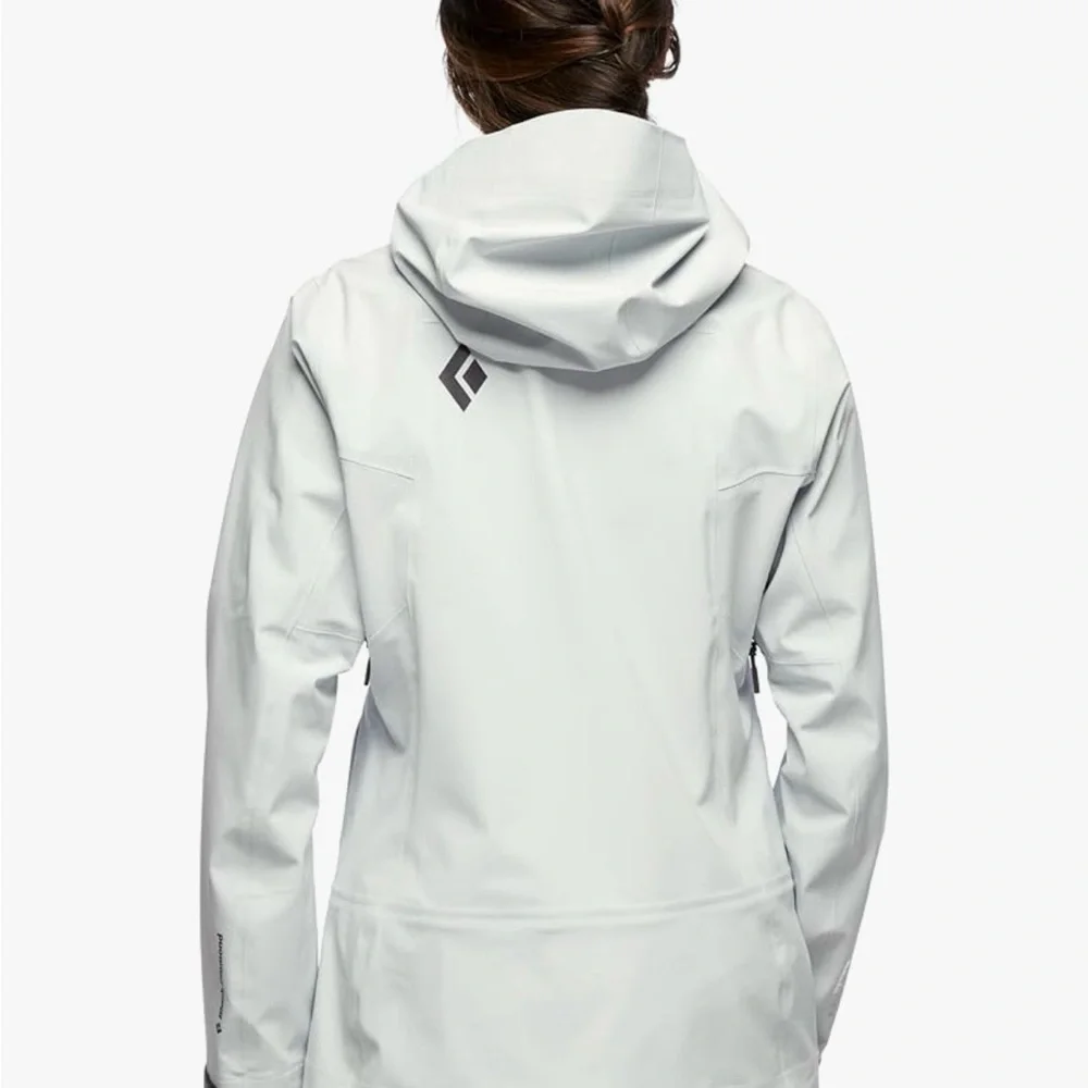 Black Diamond Cream Hooded Jacket - Picture 4 of 10